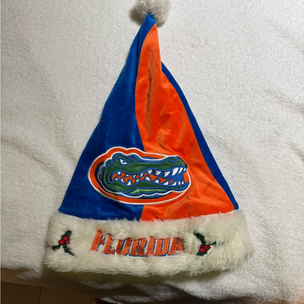 Vintage Florida Gators Logo Santa Hat